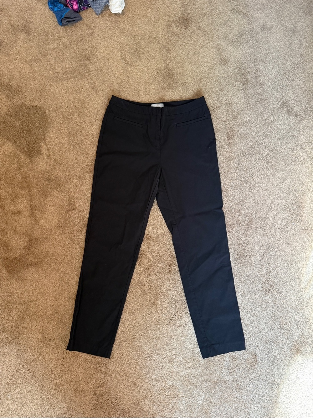 Ellen Tracy Tailored Black Ankle Pants size 8 - Picture 4 of 7